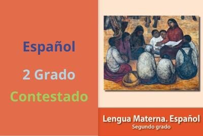 Libro español segundo grado contestado