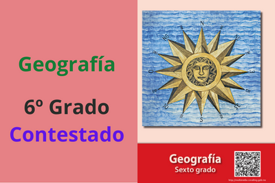 Libro Geografía sexto grado contestado