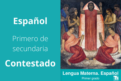 Español Primero Secundaria Contestado