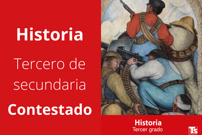 Libro de Historia 3 de Secundaria Contestado